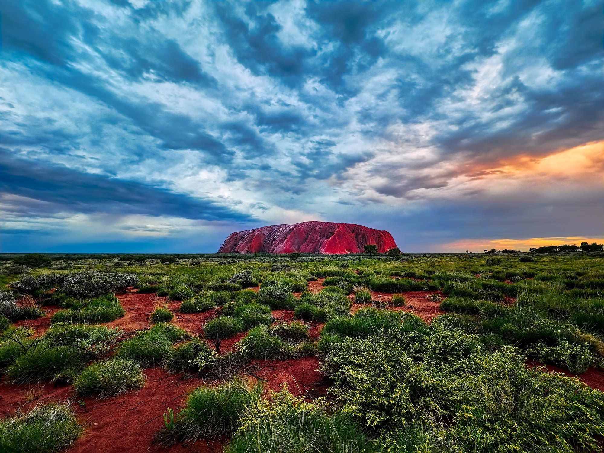 Australia Uluru National Park Location